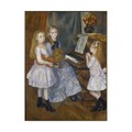 Trademark Fine Art Pierre Auguste Renoir 'The Daughters Of Catulle' Canvas Art, 14x19 BL02010-C1419GG